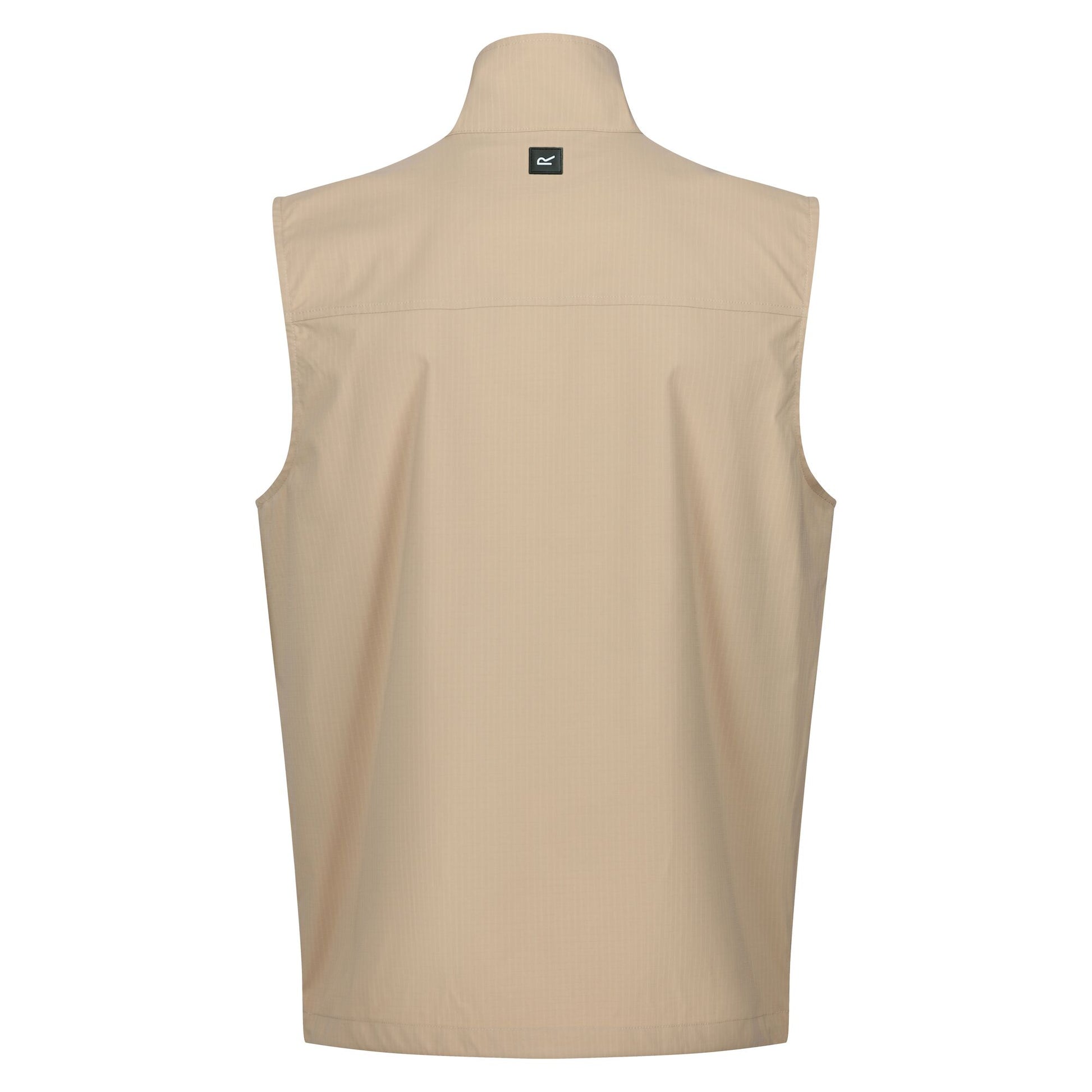 Oat - Back - Regatta Mens Travel Light Packaway Gilet