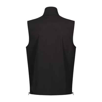 Black - Back - Regatta Mens Travel Light Packaway Gilet