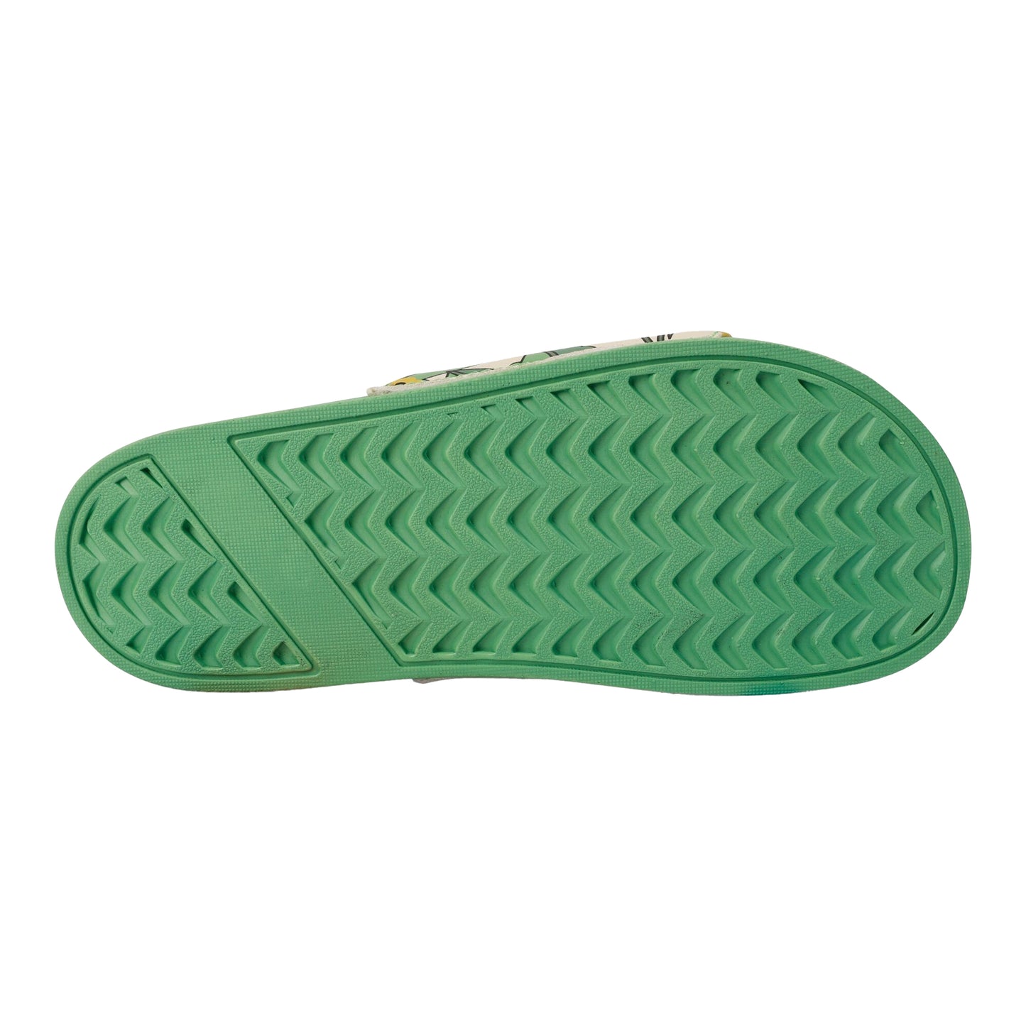 Green - Pack Shot - Regatta Womens-Ladies Orla Kiely Tropical Sliders