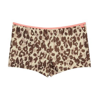 Beige-Brown - Front - Regatta Womens-Ladies Aceana Leopard Print Bikini Bottoms