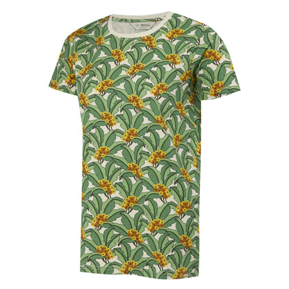 Green - Side - Regatta Womens-Ladies Orla Kiely Tropical T-Shirt