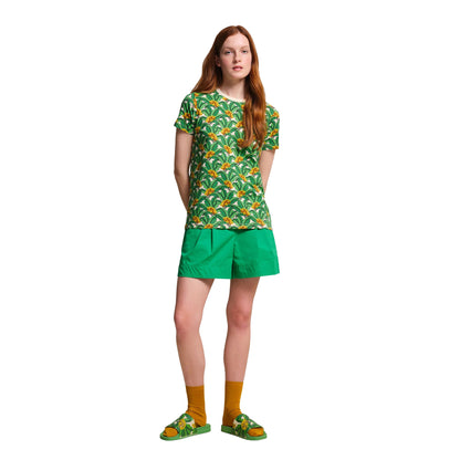 Green - Lifestyle - Regatta Womens-Ladies Orla Kiely Tropical T-Shirt