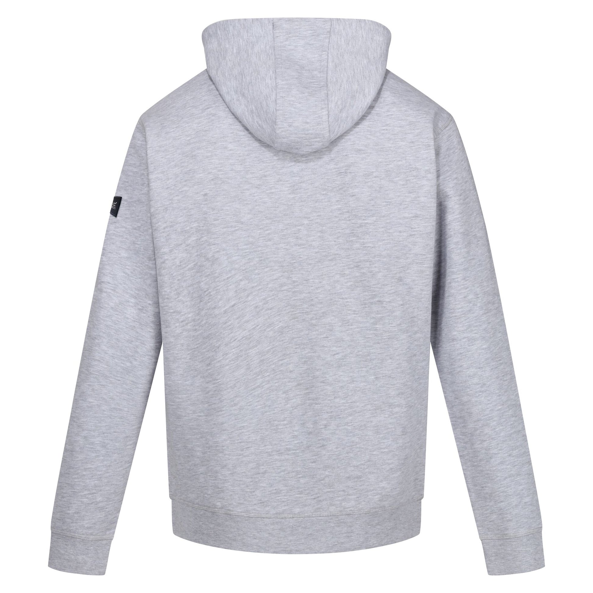 Silver Grey Marl - Back - Regatta Mens Shorebay II Full Zip Hoodie