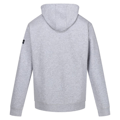 Silver Grey Marl - Back - Regatta Mens Shorebay II Full Zip Hoodie
