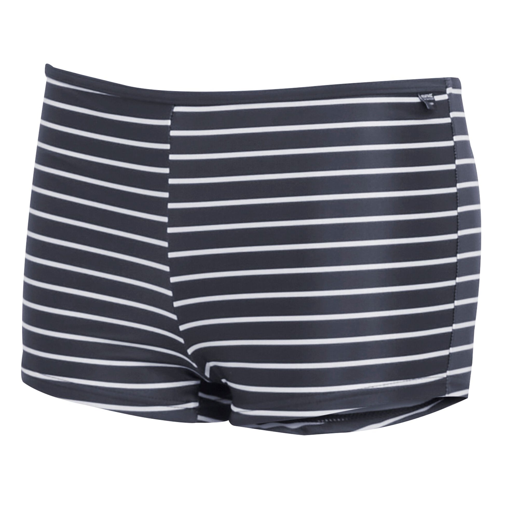 Navy-White - Side - Regatta Womens-Ladies Aceana Striped Bikini Bottoms