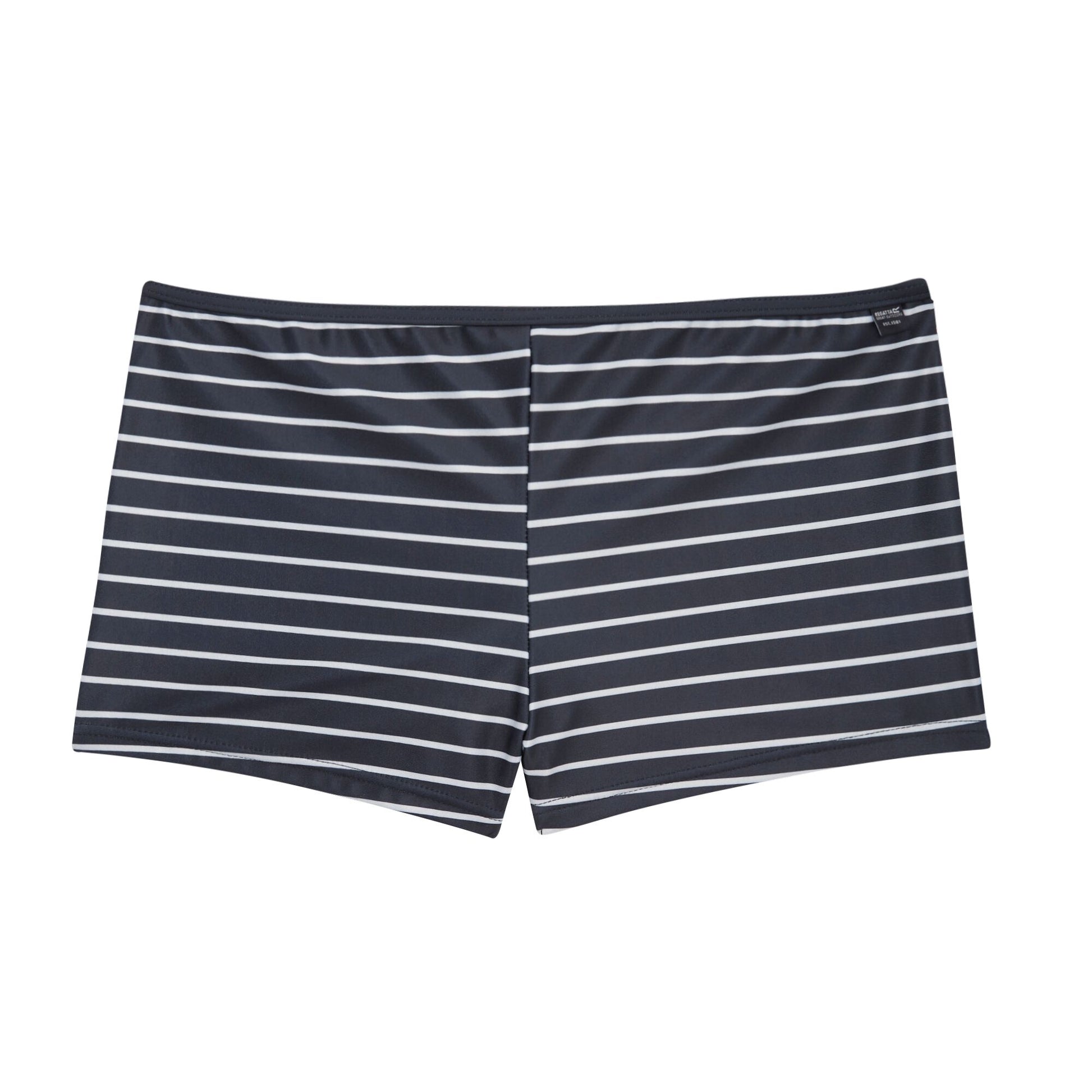 Navy-White - Front - Regatta Womens-Ladies Aceana Striped Bikini Bottoms