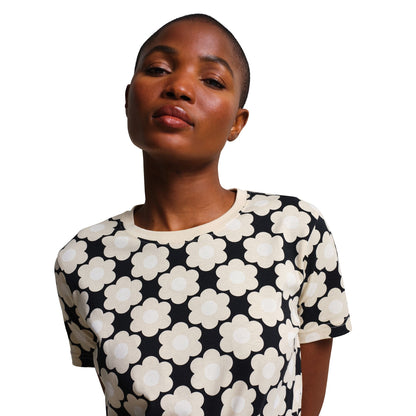 Black - Lifestyle - Regatta Womens-Ladies Orla Kiely Sixties Daisy T-Shirt
