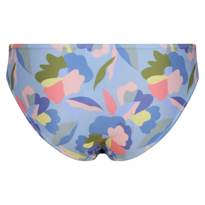 Blue - Back - Regatta Womens-Ladies Aceana Abstract Floral Bikini Bottoms