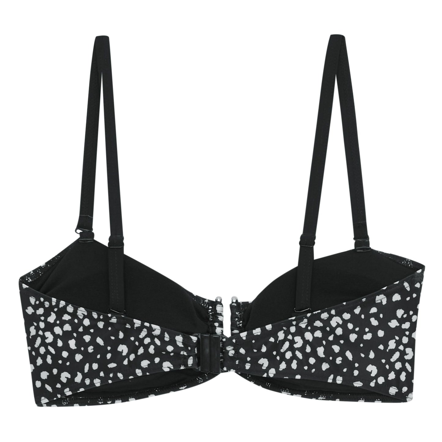 Black-White - Back - Regatta Womens-Ladies Aceana III Petal Bikini Top