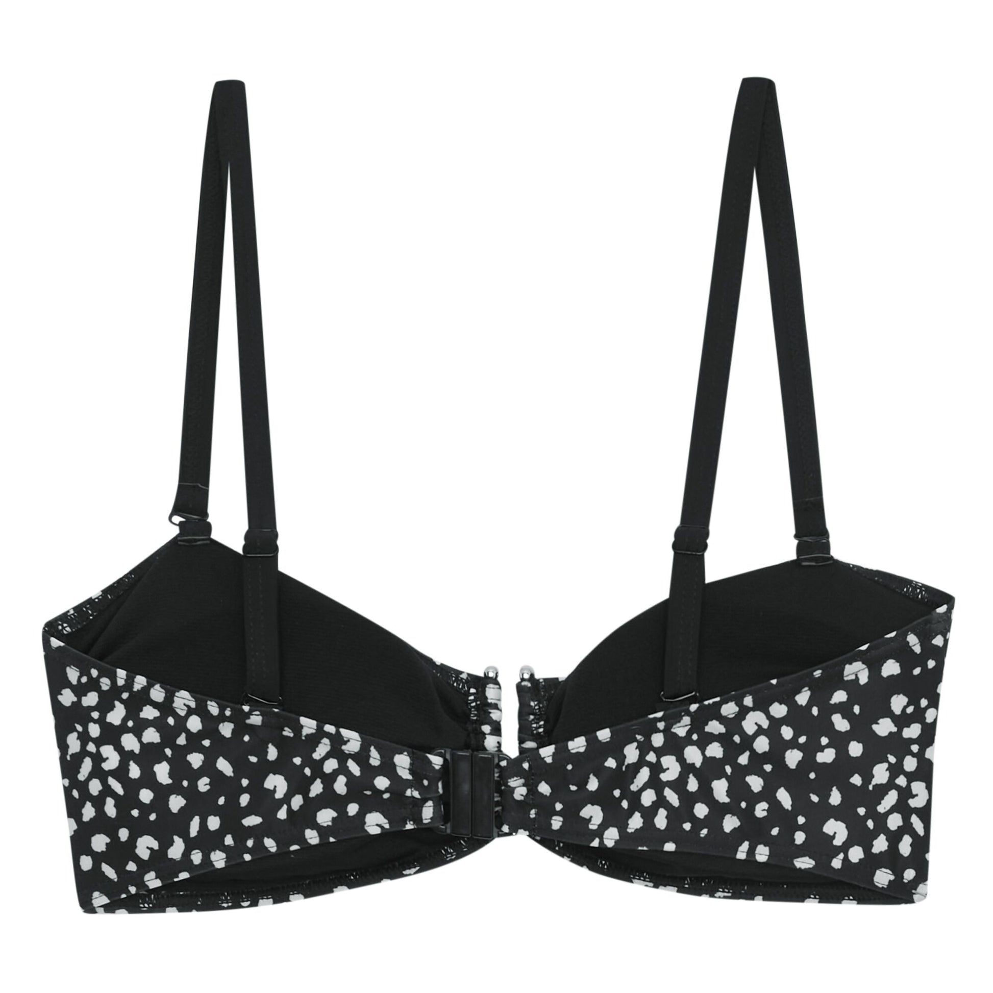 Black-White - Back - Regatta Womens-Ladies Aceana III Petal Bikini Top