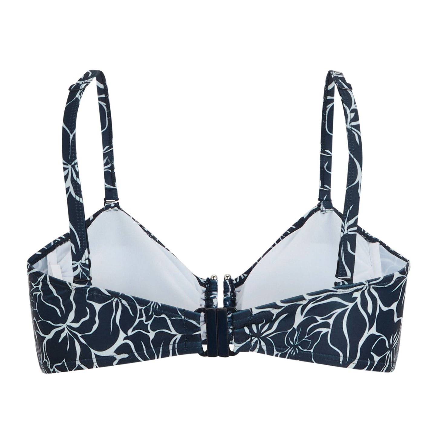Navy - Back - Regatta Womens-Ladies Aceana III Petal Bikini Top