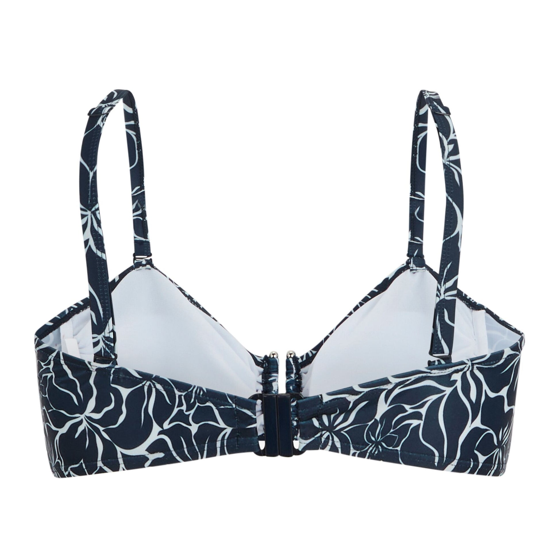 Navy - Back - Regatta Womens-Ladies Aceana III Petal Bikini Top