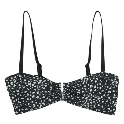 Black-White - Front - Regatta Womens-Ladies Aceana III Petal Bikini Top