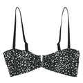Black-White - Front - Regatta Womens-Ladies Aceana III Polka Dot Bikini Top