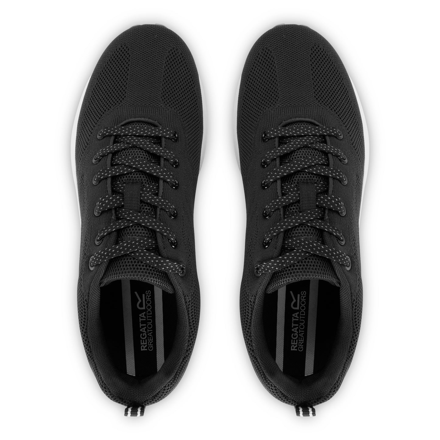 Black - Lifestyle - Regatta Mens Marine Sport Trainers
