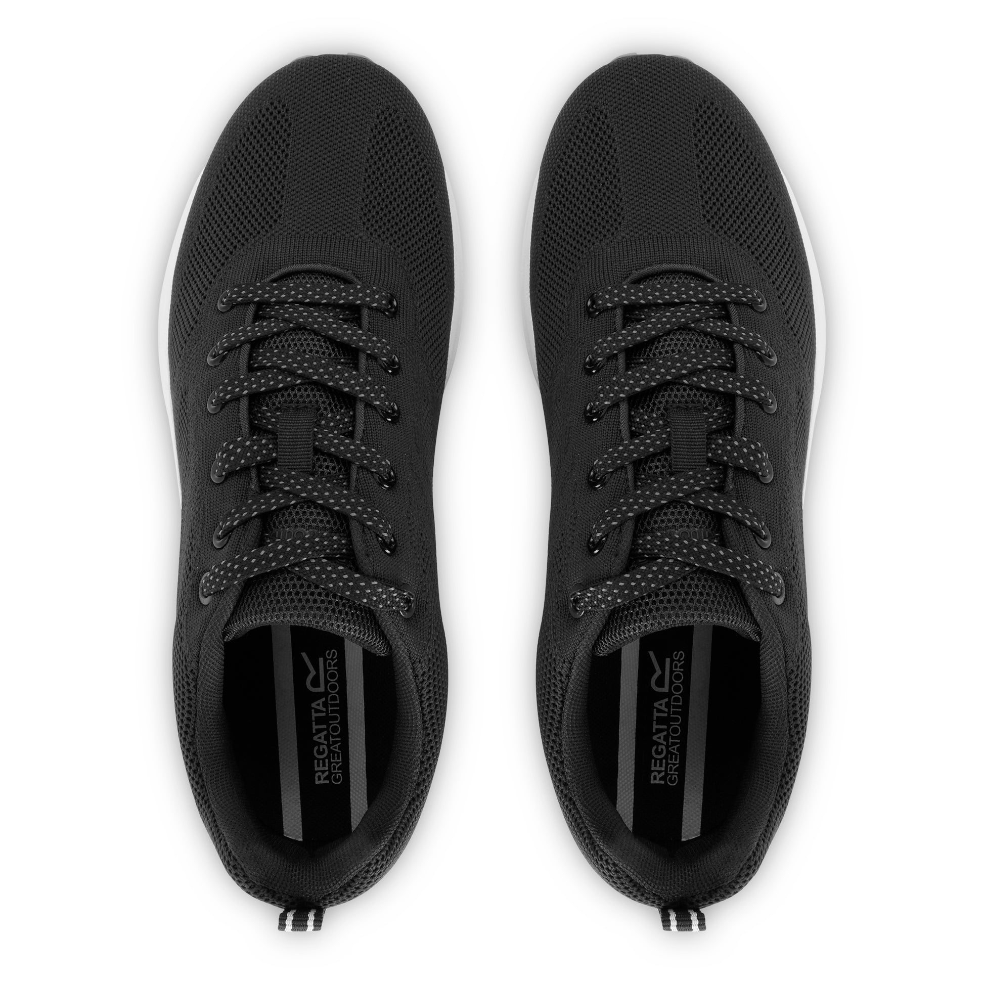 Black - Lifestyle - Regatta Mens Marine Sport Trainers