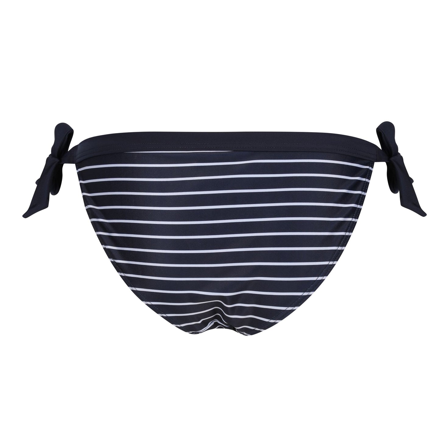 Navy-White - Back - Regatta Womens-Ladies Flavia String Striped Bikini Bottoms