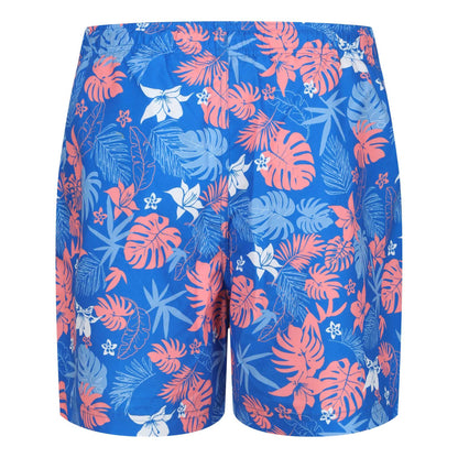 Oxford Blue - Back - Regatta Mens Loras Family Hawaiian Swim Shorts