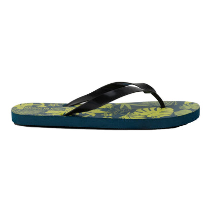 Green-Black - Side - Regatta Mens Bali Hawaii Flip Flops