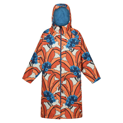 Orange - Front - Regatta Womens-Ladies Orla Kiely Tropical Changing Robe