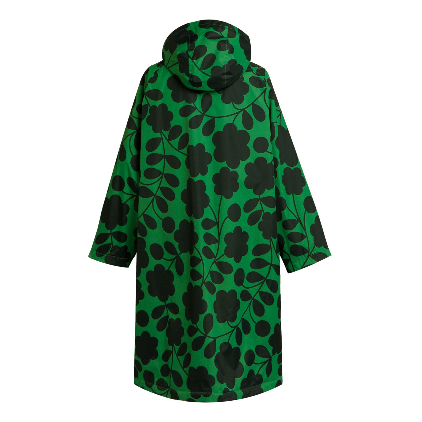 Green - Back - Regatta Womens-Ladies Orla Kiely Floral Changing Robe