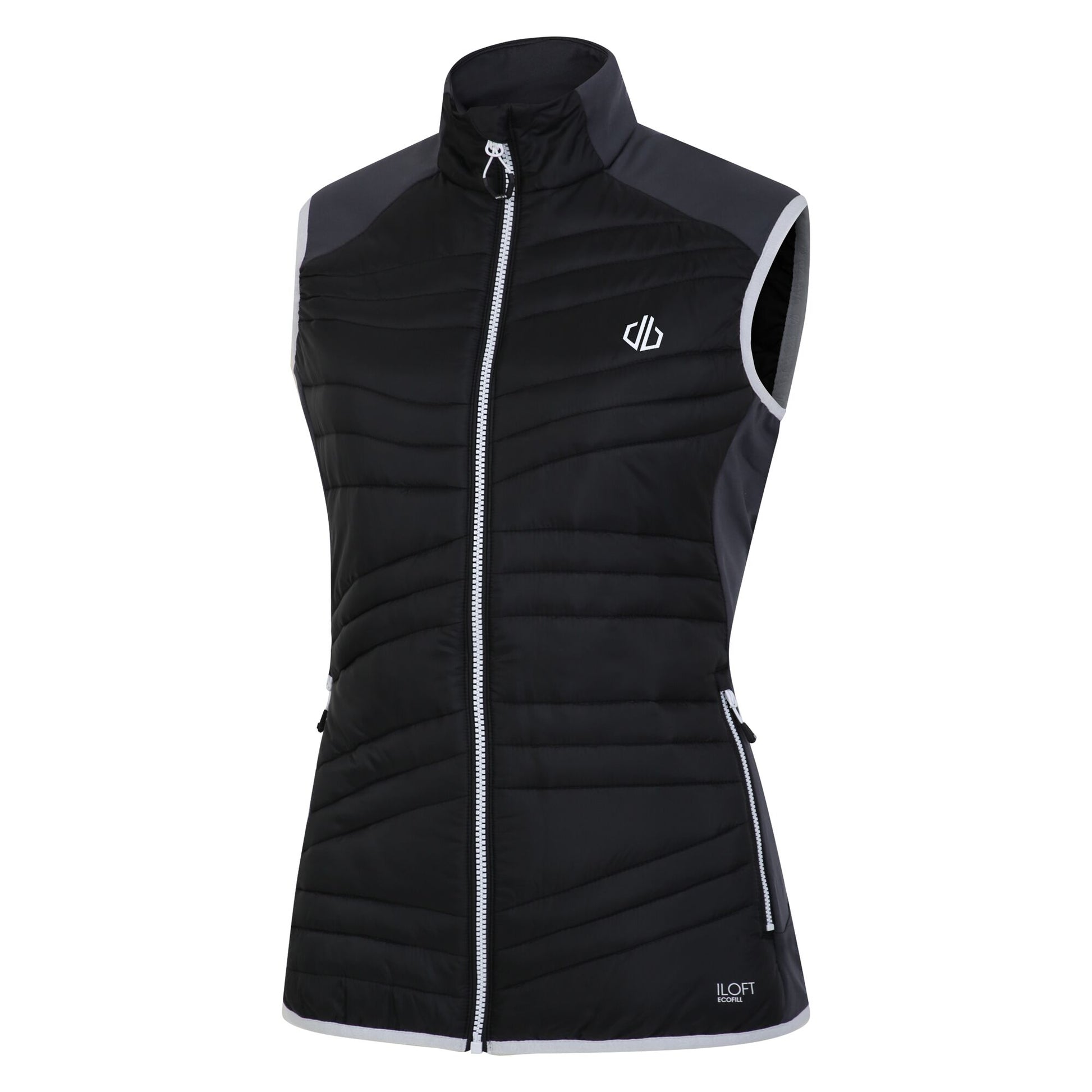 Black-Ebony - Side - Dare 2B Womens-Ladies Altimeter Gilet