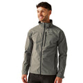 Treetop-Black - Lifestyle - Regatta Mens Arana Waterproof Soft Shell Jacket