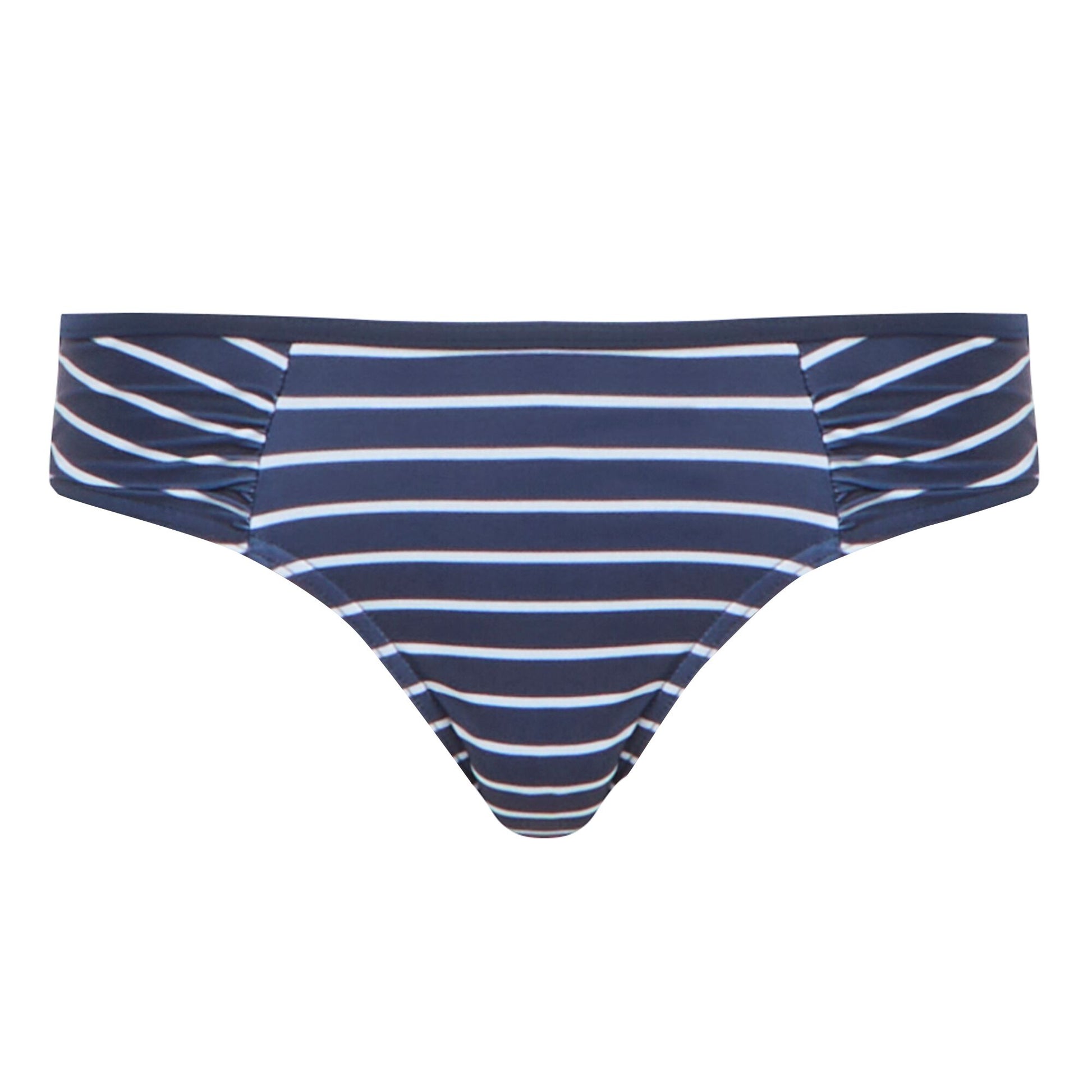 Navy-White - Front - Regatta Womens-Ladies Aceana Stripe Bikini Bottoms