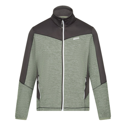 Agave Green-Ash - Front - Regatta Mens Highton IV Full Zip Fleece Jacket