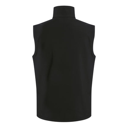 Black-Classic Red - Back - Regatta Professional Mens Softshell 2 Layer Body Warmer