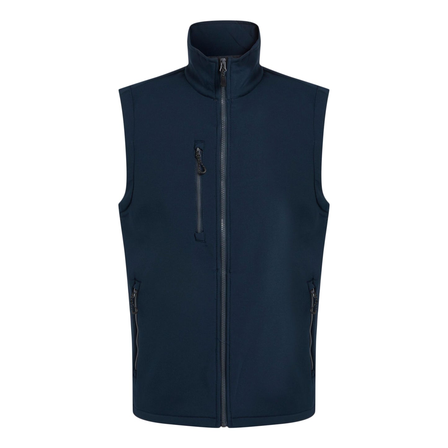Navy-Seal Grey - Front - Regatta Professional Mens Softshell 2 Layer Body Warmer