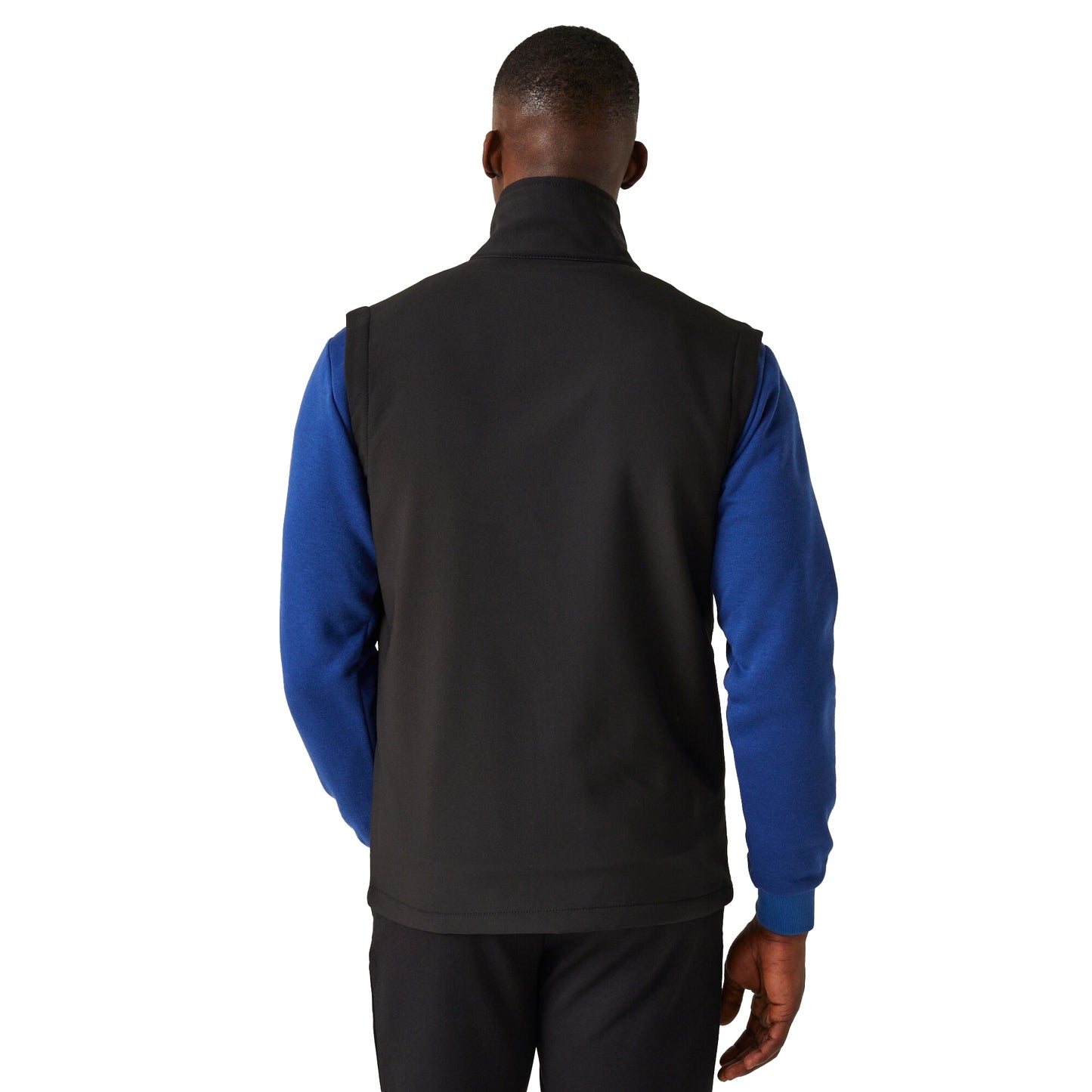 Black-New Royal - Lifestyle - Regatta Professional Mens Softshell 2 Layer Body Warmer