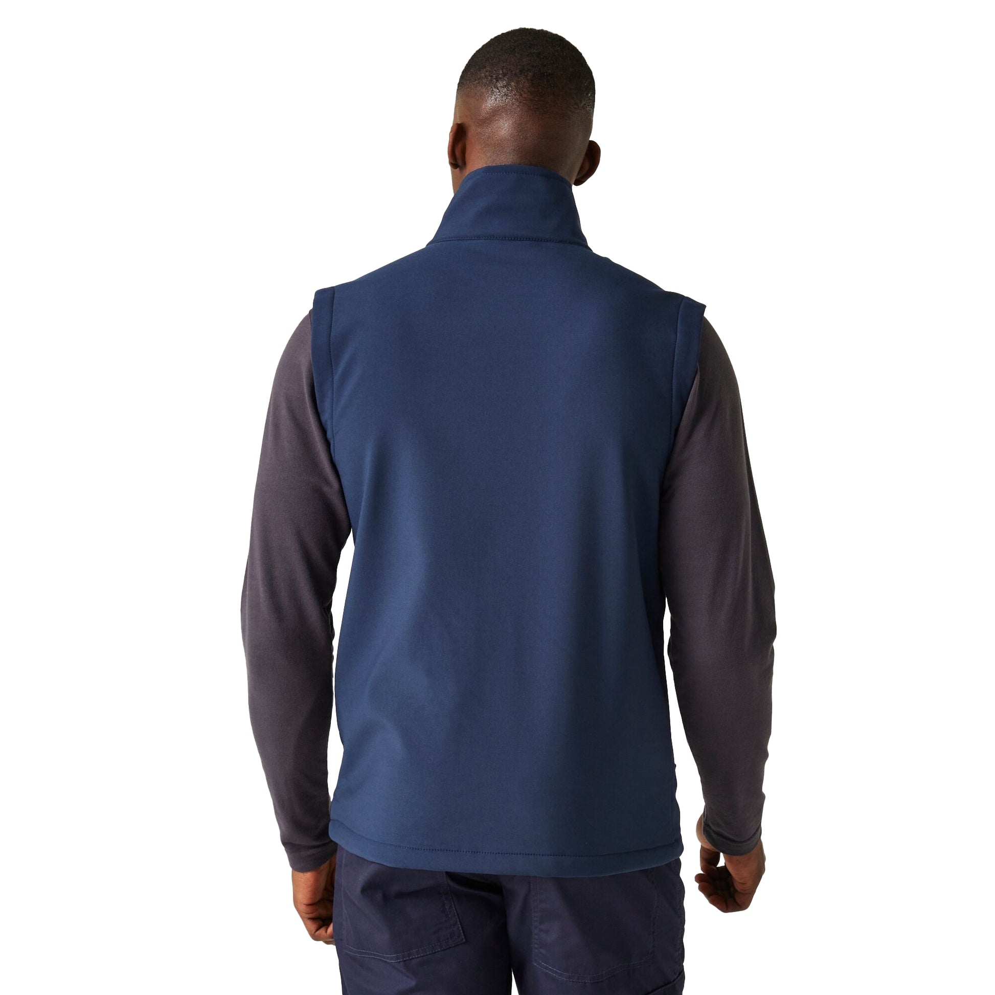 Navy-Seal Grey - Lifestyle - Regatta Professional Mens Softshell 2 Layer Body Warmer