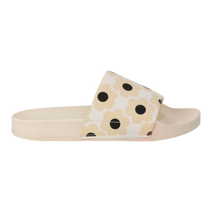 Cream - Lifestyle - Regatta Womens-Ladies Orla Kiely Sixties Daisy Sliders