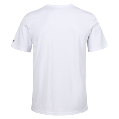 White - Back - Regatta Mens Fingal Slogan III Bier Highland Cow T-Shirt