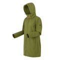 Nephrite Green-Peach Bloom - Side - Regatta Womens-Ladies Carisbrooke Soft Shell Jacket
