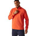 Rusty Orange - Lifestyle - Regatta Mens Agilno Half Zip Fleece Top