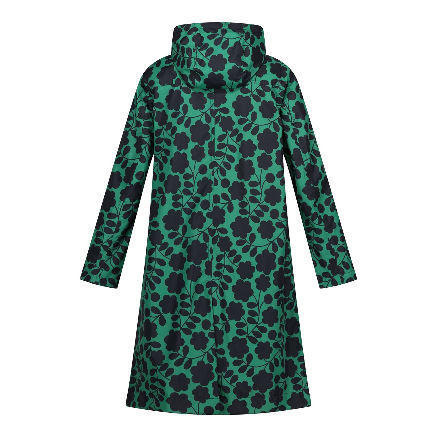 Green - Back - Regatta Womens-Ladies Orla Kiely Mac Floral Waterproof Jacket