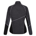 Seal Grey-Black - Back - Regatta Womens-Ladies Hepley II Full Zip Fleece Jacket