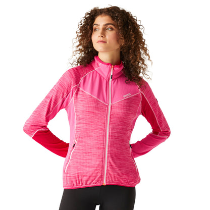 Pink Potion-Flamingo Pink - Lifestyle - Regatta Womens-Ladies Hepley II Full Zip Fleece Jacket