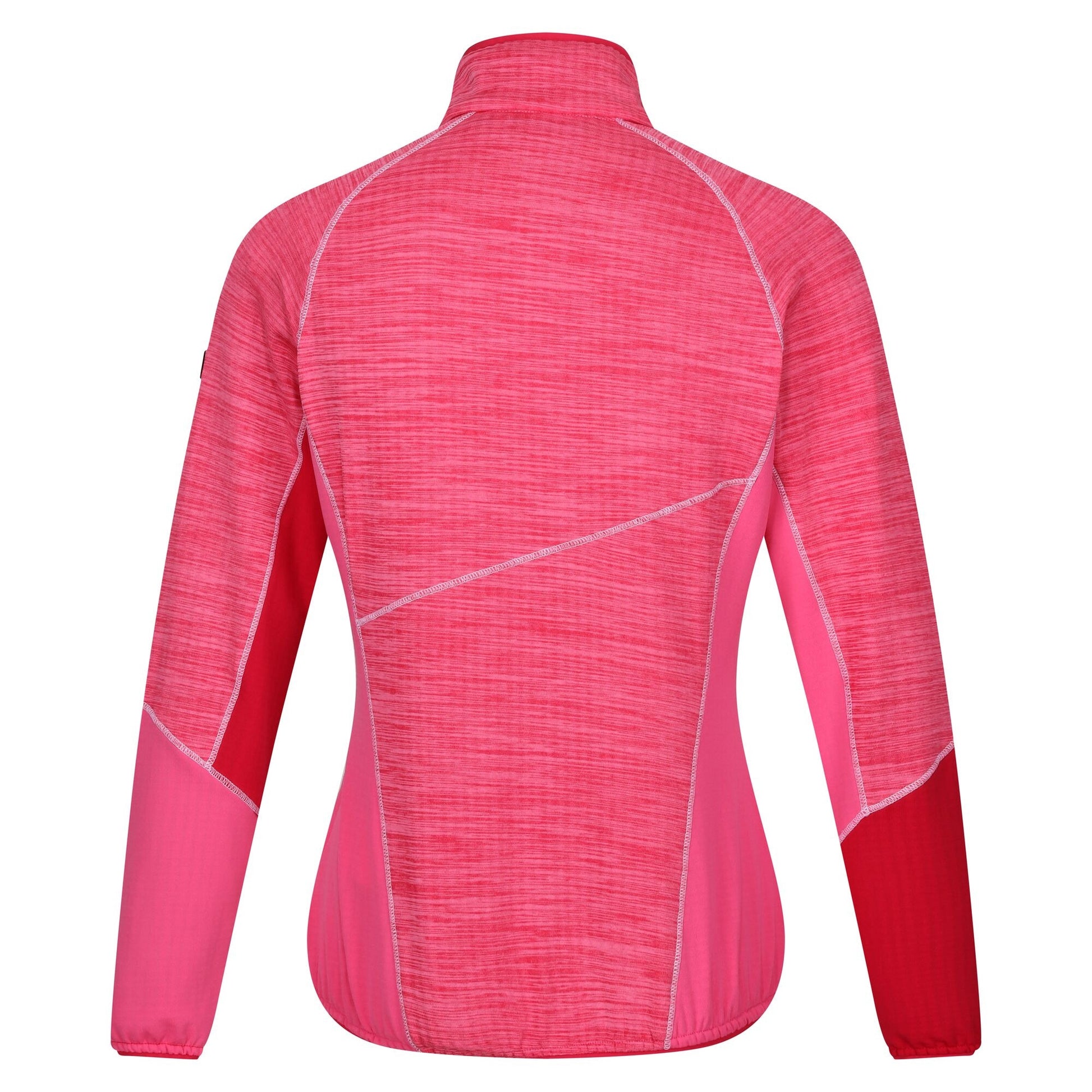 Pink Potion-Flamingo Pink - Back - Regatta Womens-Ladies Hepley II Full Zip Fleece Jacket