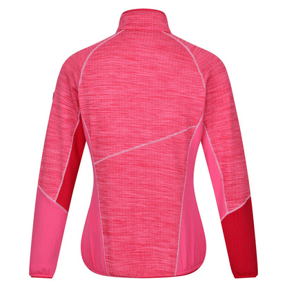 Pink Potion-Flamingo Pink - Back - Regatta Womens-Ladies Hepley II Full Zip Fleece Jacket