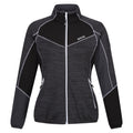 Seal Grey-Black - Front - Regatta Womens-Ladies Hepley II Full Zip Fleece Jacket