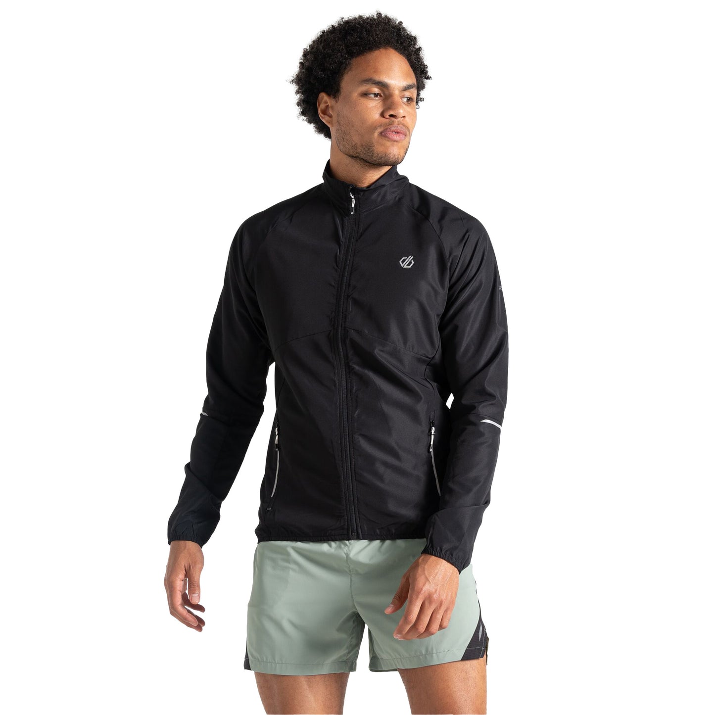 Black - Lifestyle - Dare 2B Mens Ablaze II Windshell Jacket