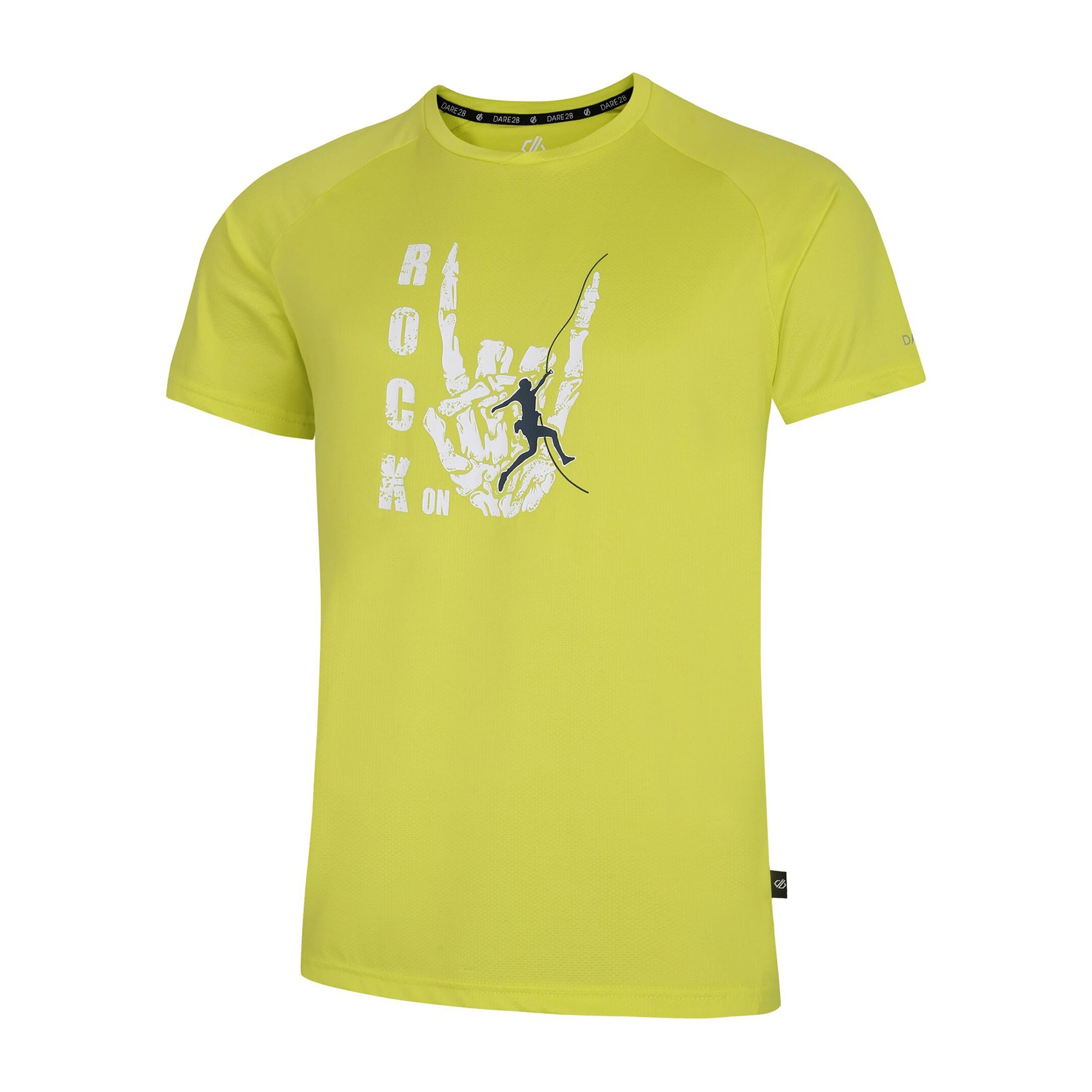 Neon Spring - Side - Dare 2B Mens Tech Rock On T-Shirt