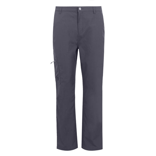 Seal Grey - Front - Regatta Mens Dalry Multi Pocket Trousers