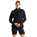 Black - Lifestyle - Dare 2B Womens-Ladies Resilient III Windshell Jacket