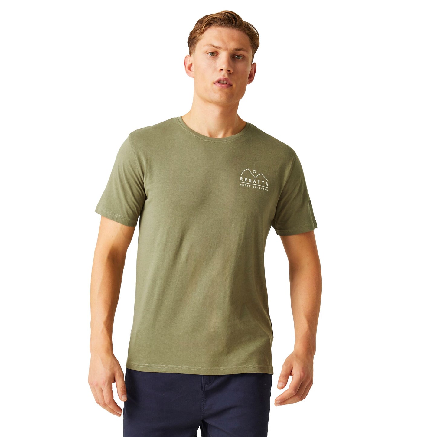 Fauna - Lifestyle - Regatta Mens Cline VIII Tree Back Print T-Shirt