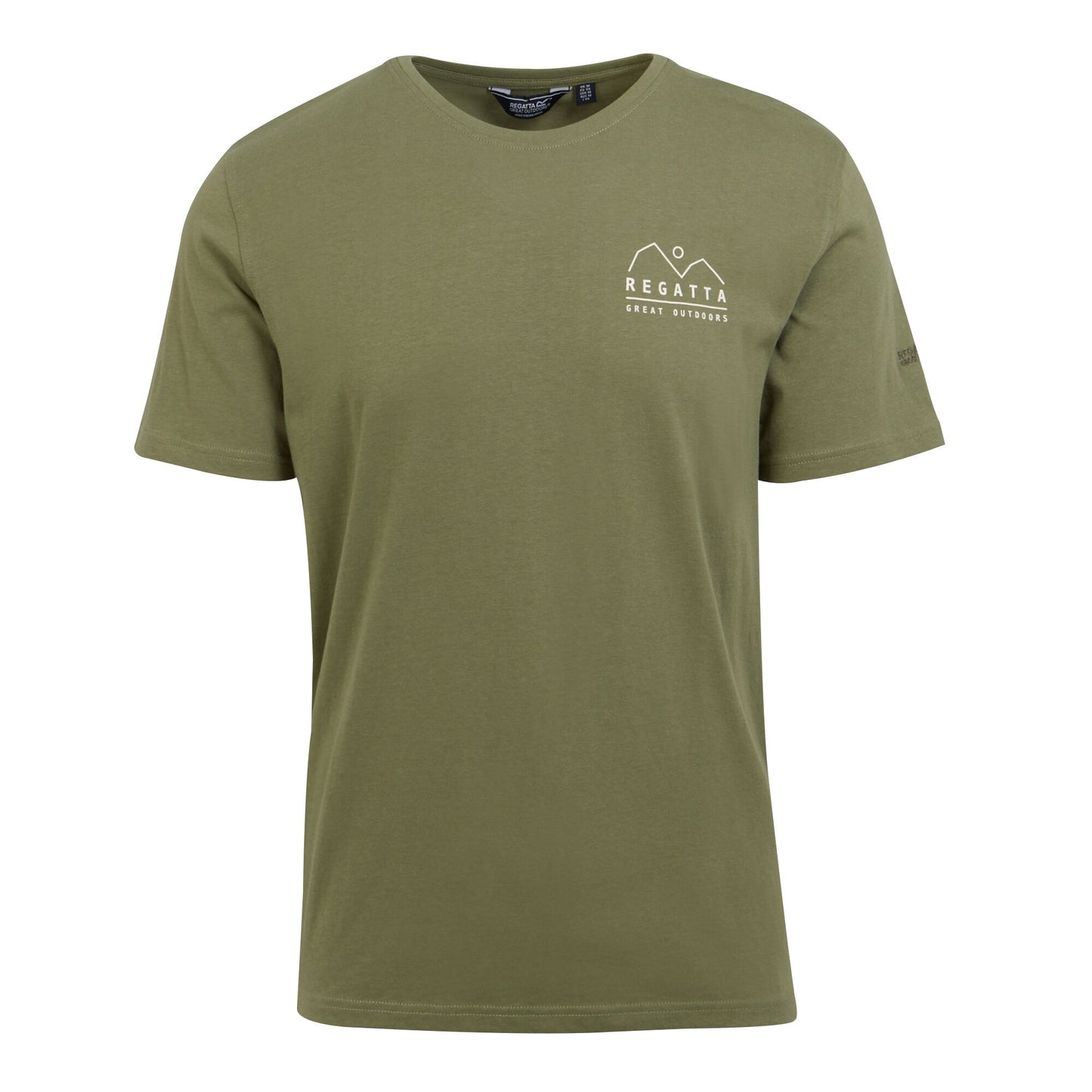 Fauna - Front - Regatta Mens Cline VIII Tree Back Print T-Shirt