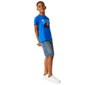 Oxford Blue - Close up - Regatta Childrens-Kids Bosley VII Sunset T-Shirt